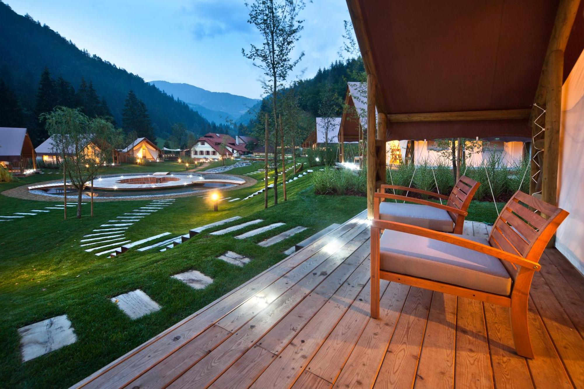 Herbal Glamping Resort Ljubno Ngoại thất bức ảnh