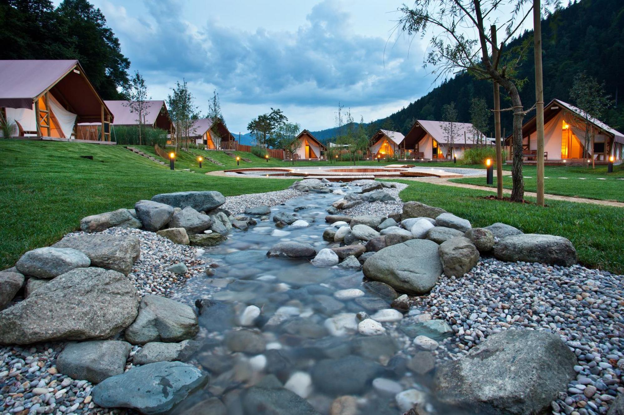 Herbal Glamping Resort Ljubno Ngoại thất bức ảnh